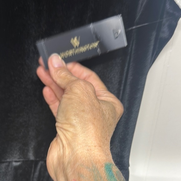 Worthington Black Sleeveless Jumpsuit for Cocktail Nights - Picture 3 of 15